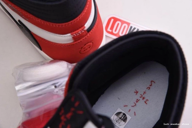 Rep LUCY HIGH - 100(RED) CD4487 OG JORDAN AIR X 1 SCOTT TRAVIS RETRO 0805